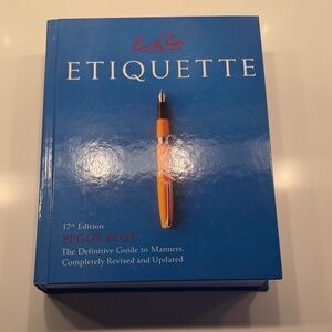 Emily Post Etiquette Book 17th Edition by Peggy Post